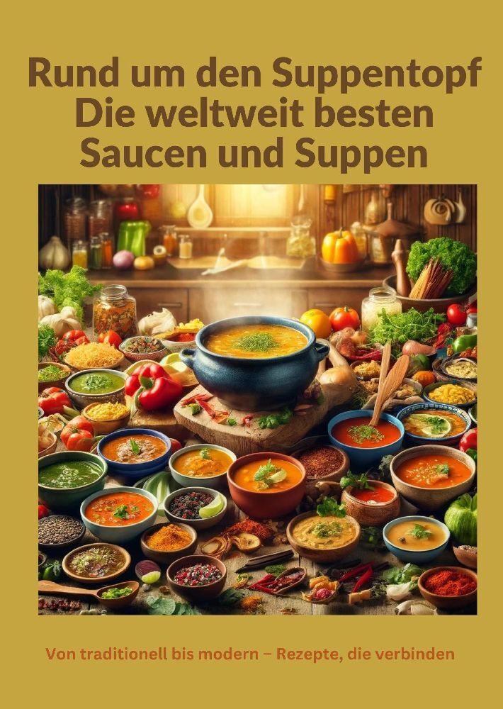 Rund um den Suppentopf: Die weltweit besten Saucen und Suppen: Eine globale Rezeptsammlung für trad