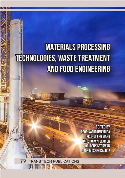 Materials Processing Technologies Waste Treatment and Food Engineering