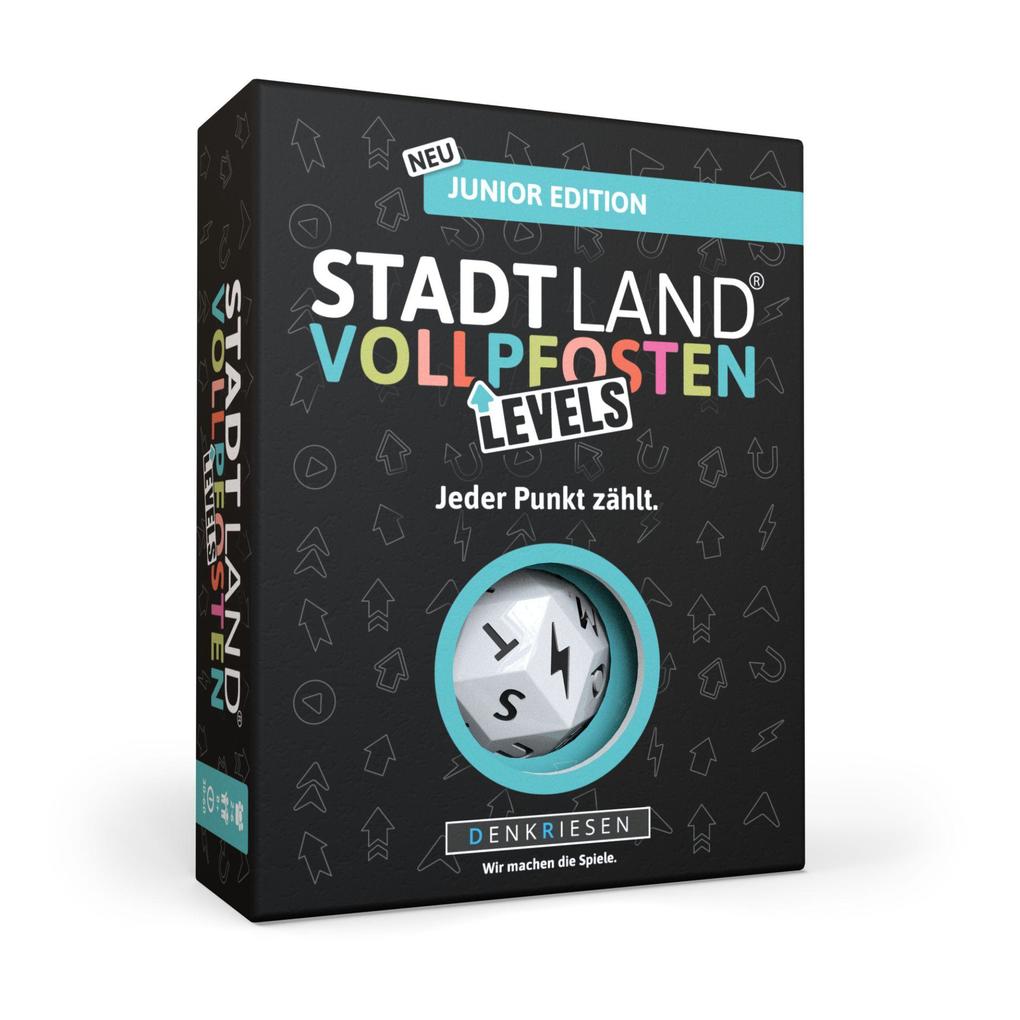 STADT LAND VOLLPFOSTEN® - Levels - JUNIOR EDITION - 'Jeder Punkt zählt.'