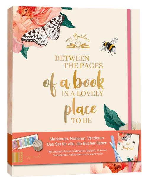 My Booklove - Markieren Notieren Verzieren. Das Set für alle die Bücher lieben