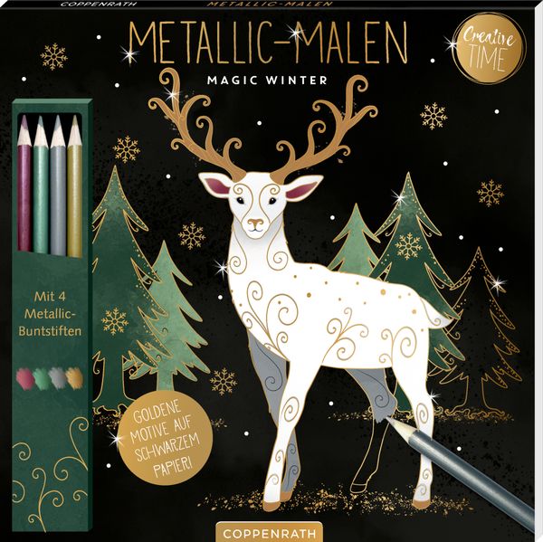 Metallic-Malen Magic Winter