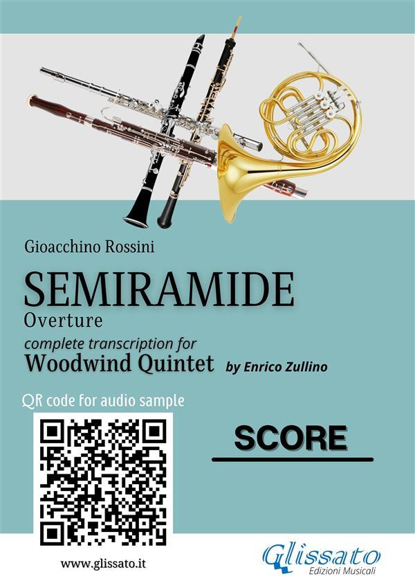Woodwind Quintet score Semiramide