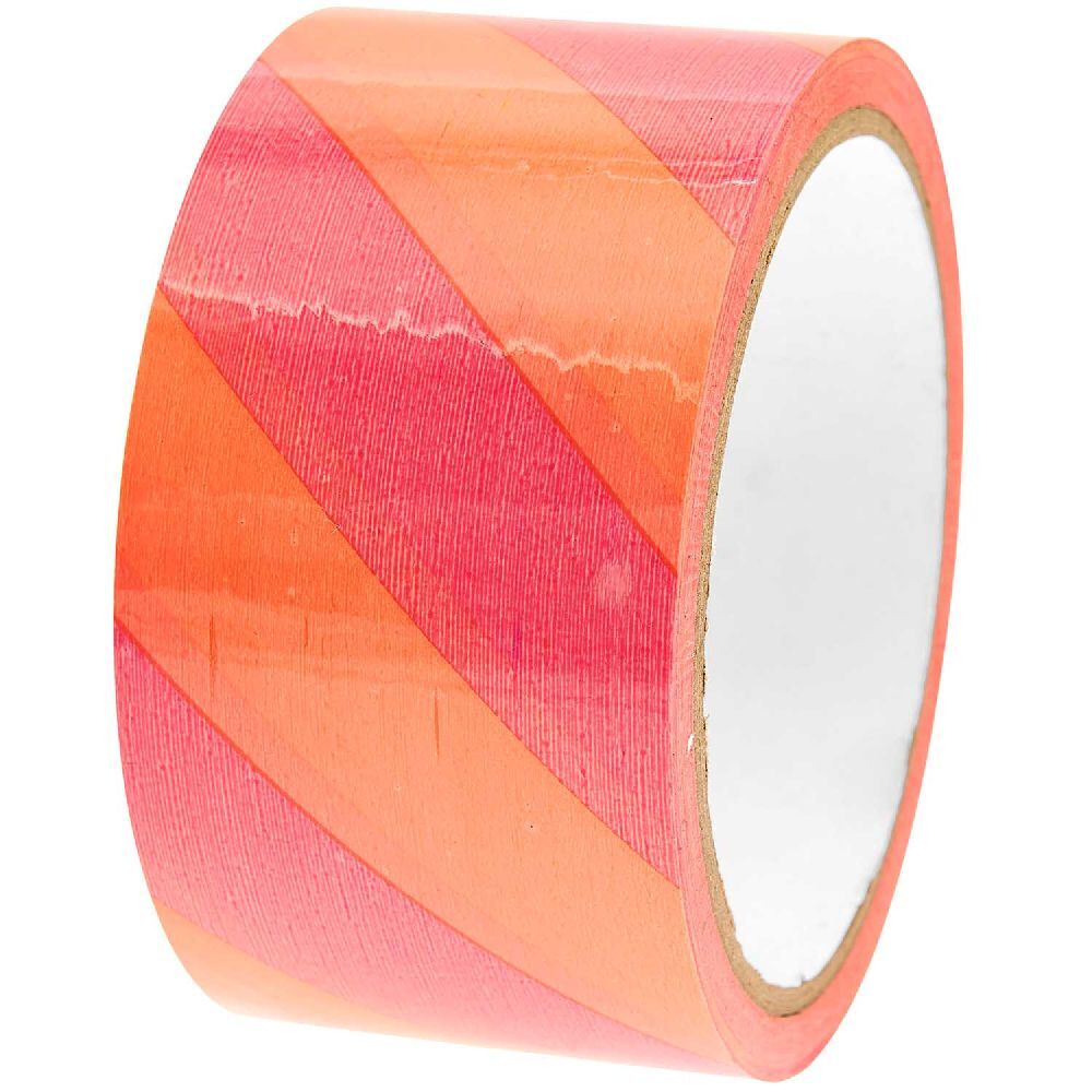 Paketklebeband Neon Pink / Orange 5 cm x 32 m