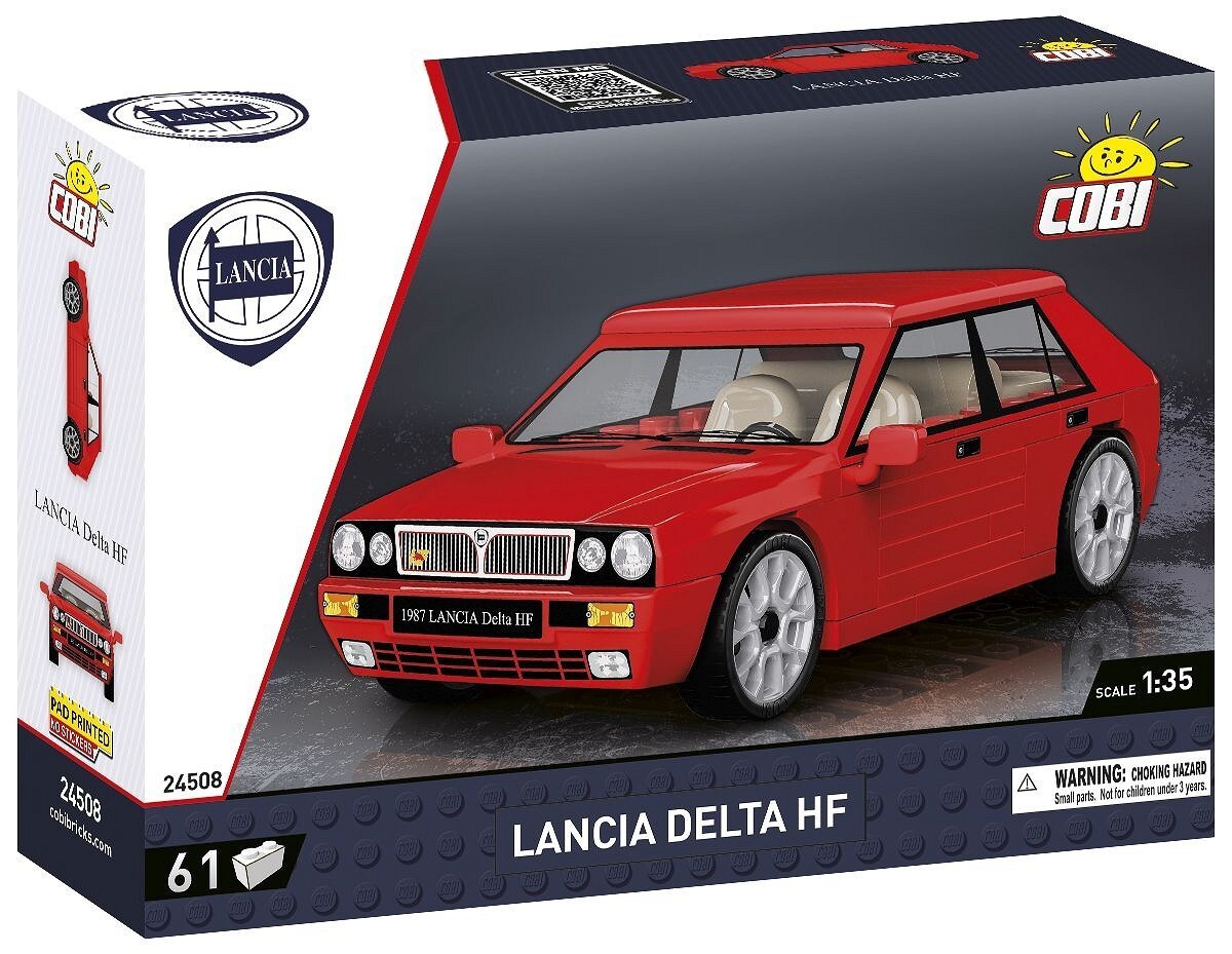 COBI 24508 - Lancia Delta HF Maßstab 1:35 Bausatz 61 Teile