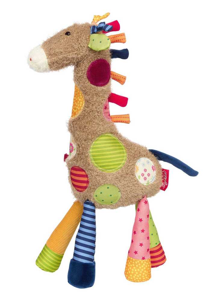 sigikid 42837 - Giraffe Patchwork Sweety Kinderbunt