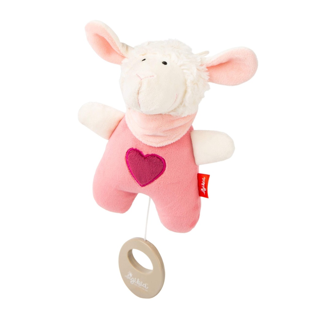 sigikid 43184 - Spieluhr Schaf pink Kinderbunt