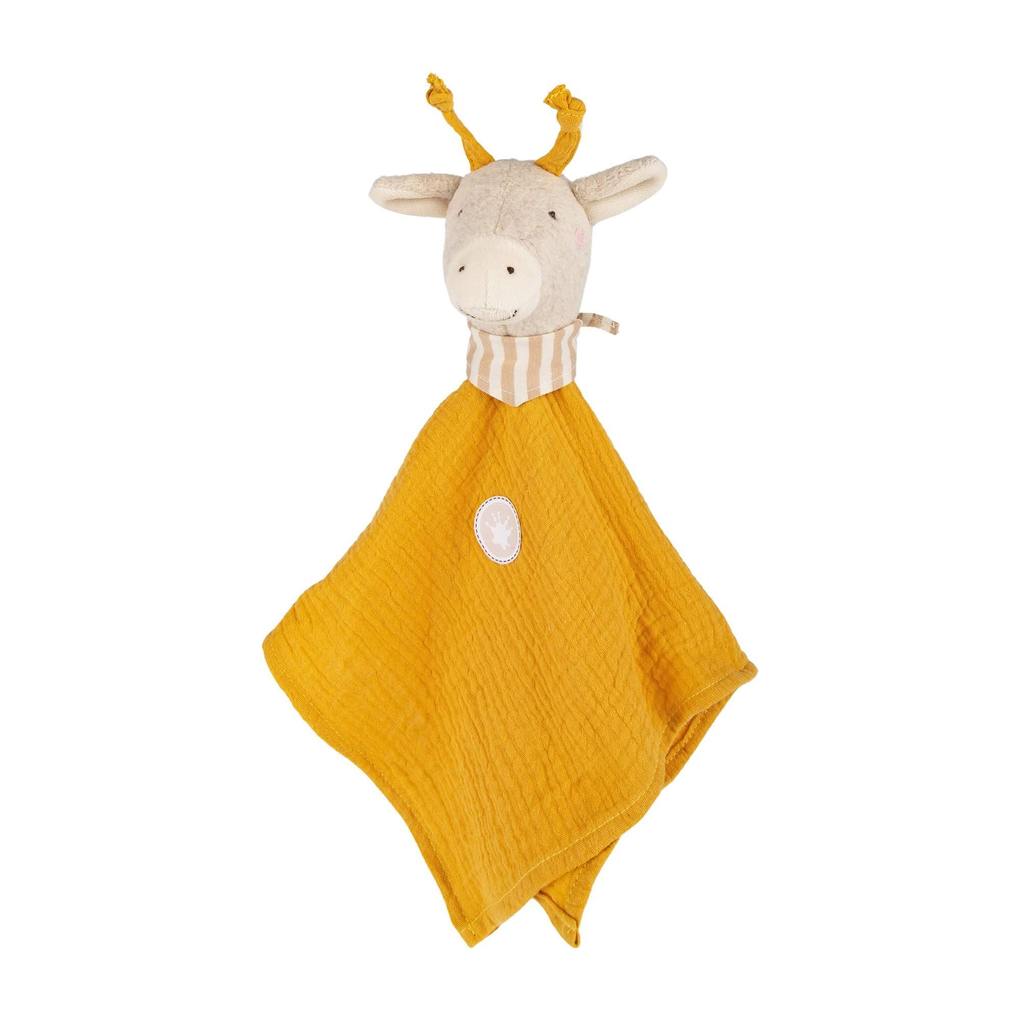 sigikid 39926 - Musselintuch Giraffe Tiny Tissues Schnuffeltuch