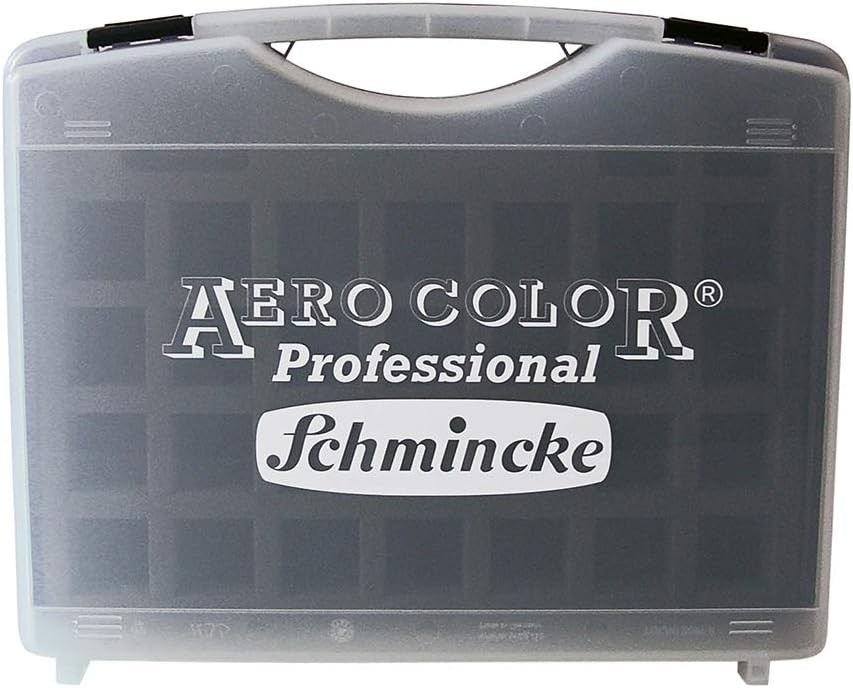 Schmincke Aero Color Professional Kunststoff-Koffer unbefüllt für 24 x 28 ml Flaschen