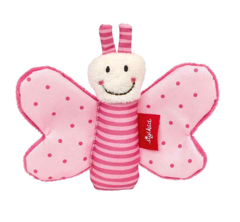sigikid 42834 - Greifling Schmetterling pink Kinderbunt