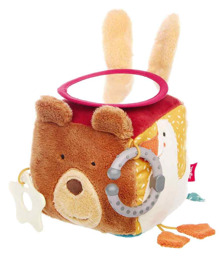 sigikid 43070 - Aktiv-Würfel Yellow Babyspielzeug