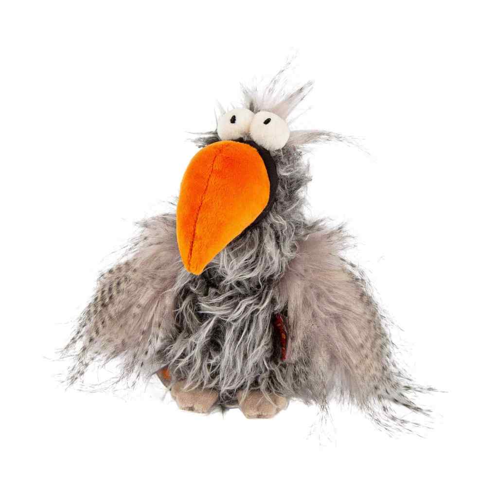 sigikid 42976 - Slow Flyer Kikeriki Tukan Vogel Plüschtier 18 cm