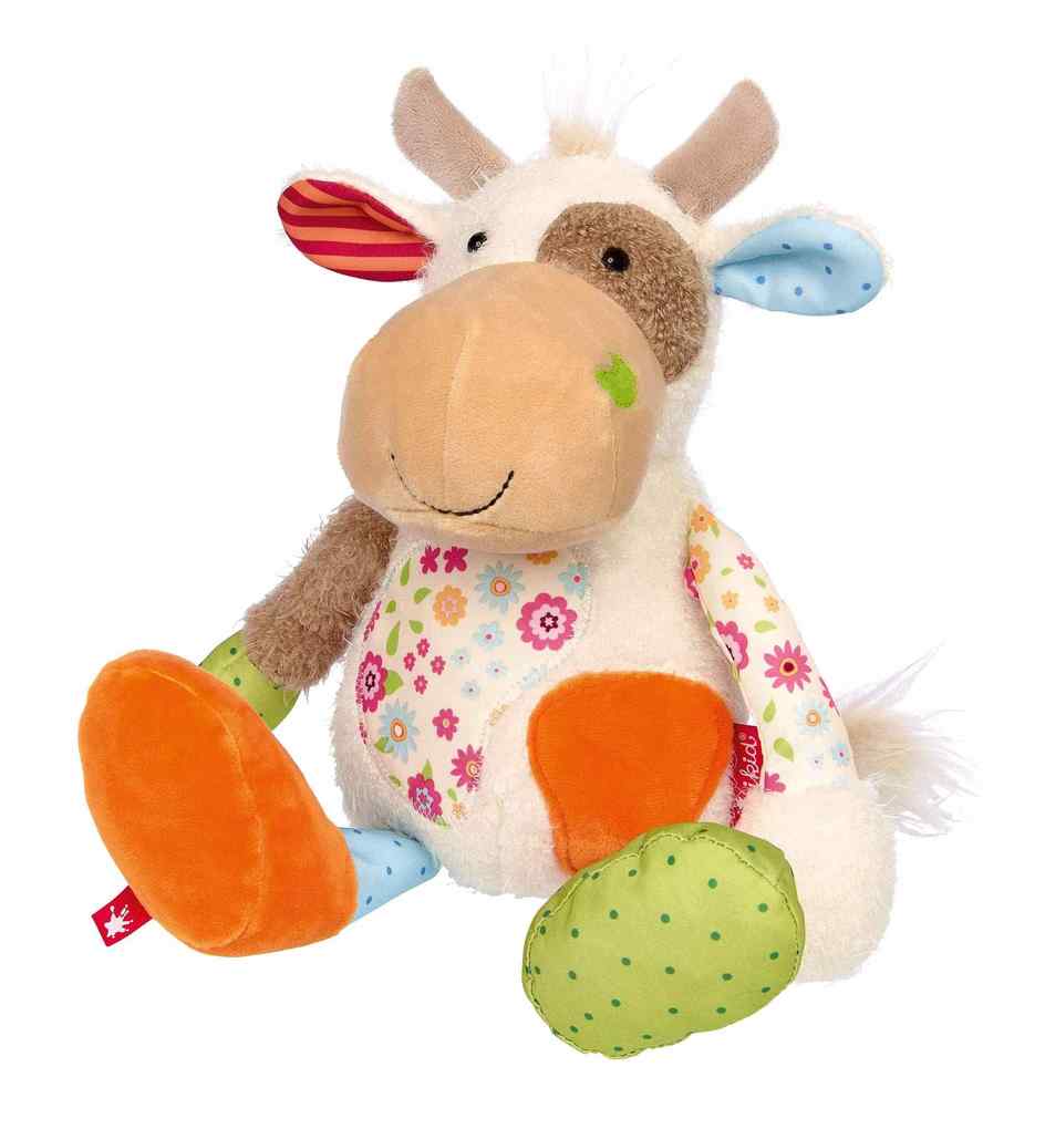 sigikid 42839 - Kuh Patchwork Sweety Kinderbunt