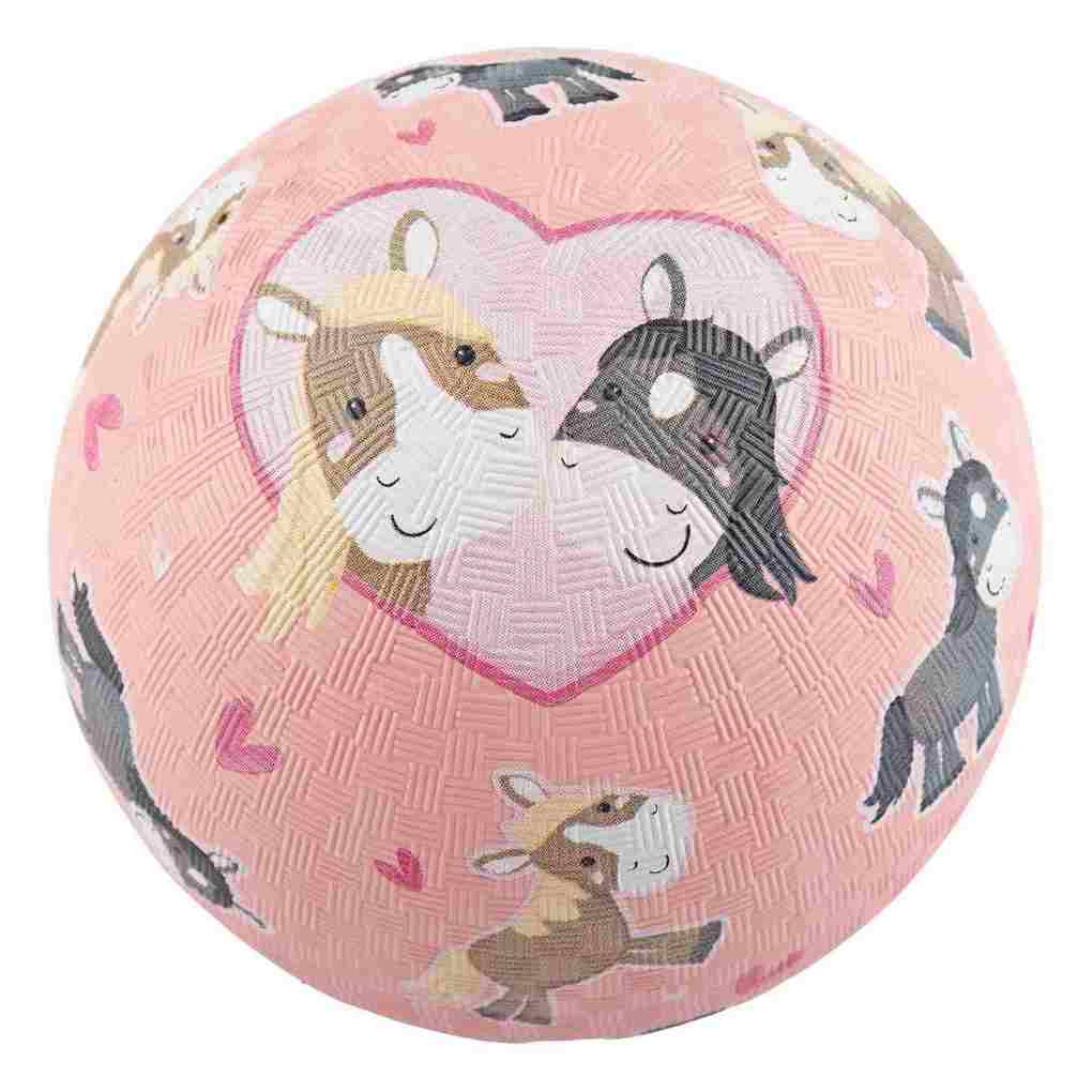 sigikid 43083 - Pony Kautschukball Kinderbunte Bälle
