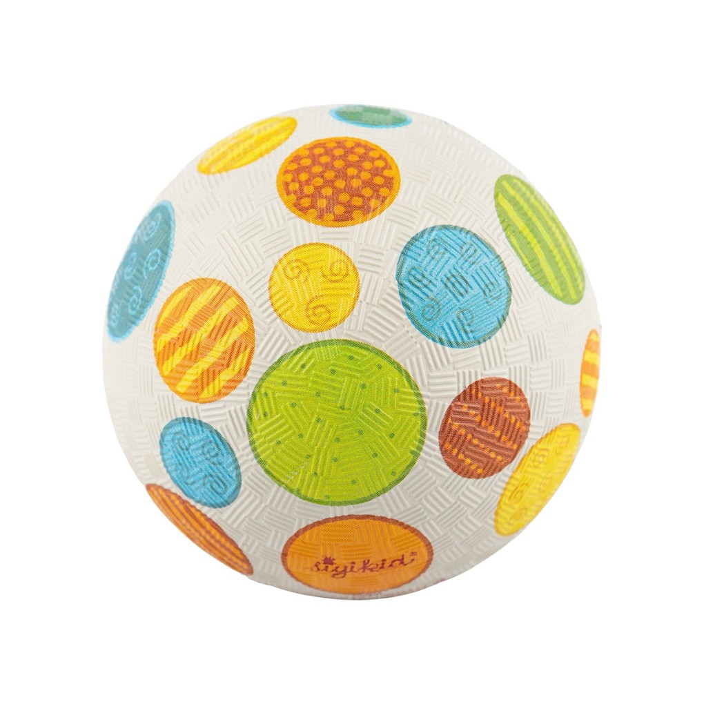 sigikid 43090 - Kinder Mini-Spielball Patch Kautschukball 12 cm