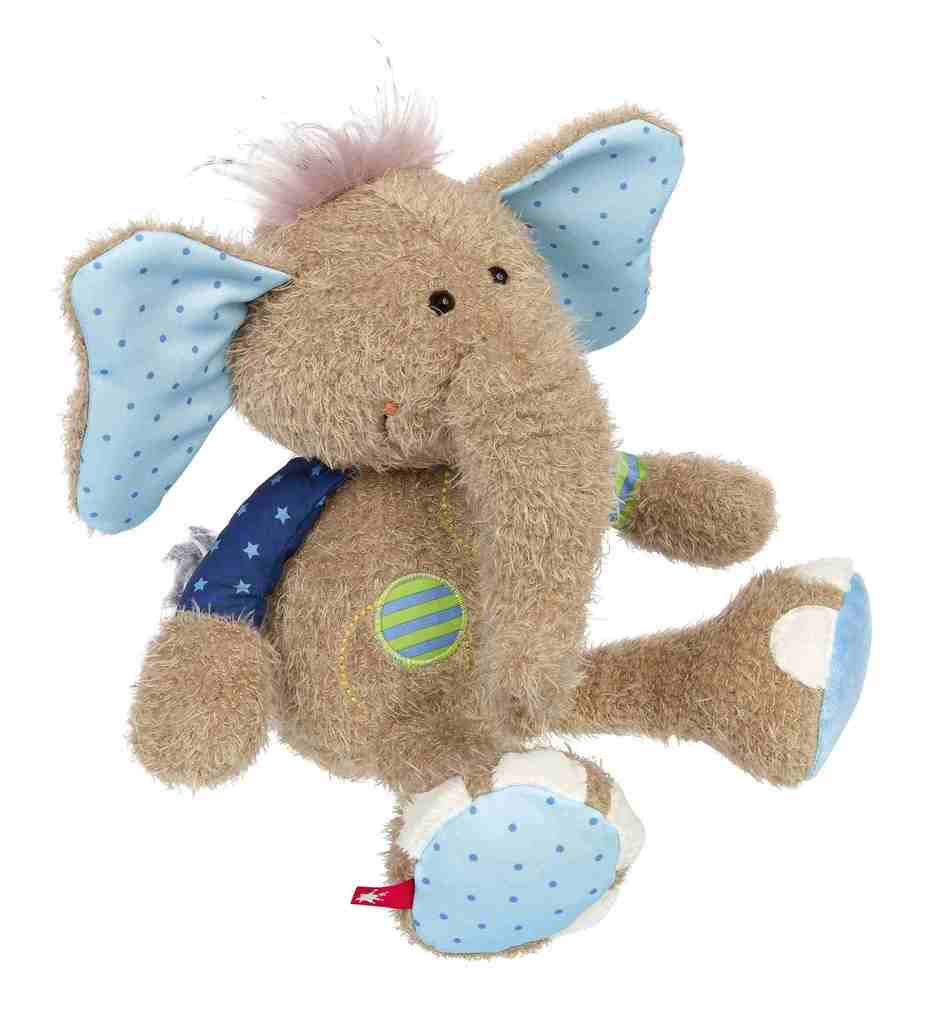 sigikid 42962 - Elefant Patchwork Sweety Kinderbunt
