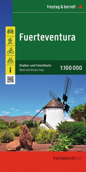 Freytag + Berndt Freytag & Berndt Straßenkarte Fuerteventura 1, 100.000