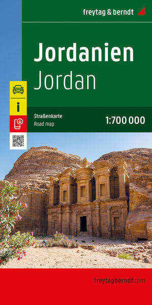 Jordanien Straßenkarte 1:700.000 freytag & berndt