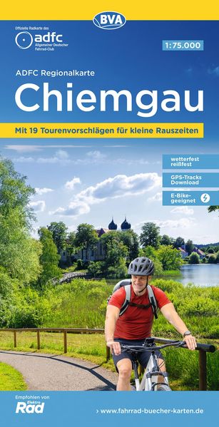 BVA ADFC Regionalkarte Chiemgau 1:75.000