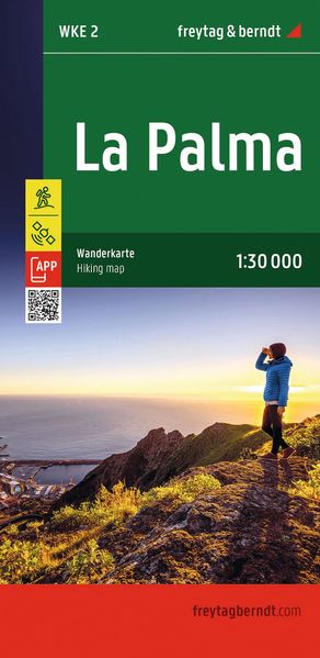 Freytag + Berndt Freytag & Berndt Wanderkarte Wke 2 La Palma 1, 30.000