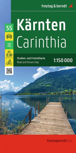 freytag & berndt Straßenkarte Kärnten 1:150.000