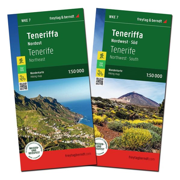 Freytag + Berndt Freytag & Berndt Wanderkarten-Set Teneriffa 1, 50.000