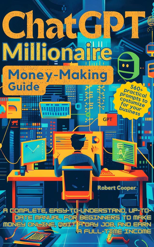 ChatGPT Millionaire Money-Making Guide: A Complete Easy-to-Understand Up-to-Date Manual for Beginners to Make Money Online Quit a Day Job and Earn a Full-Time Income