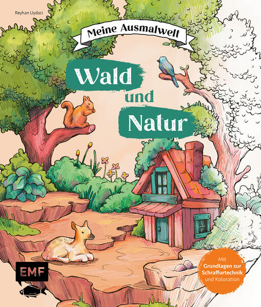Buch "Meine Ausmalwelt: Wald und Natur"