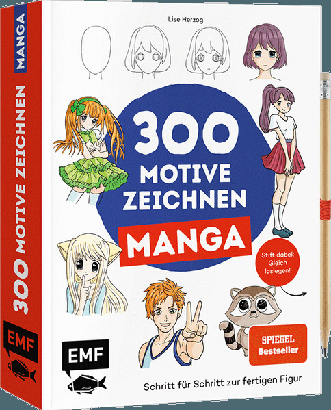 300 Motive zeichnen - Manga