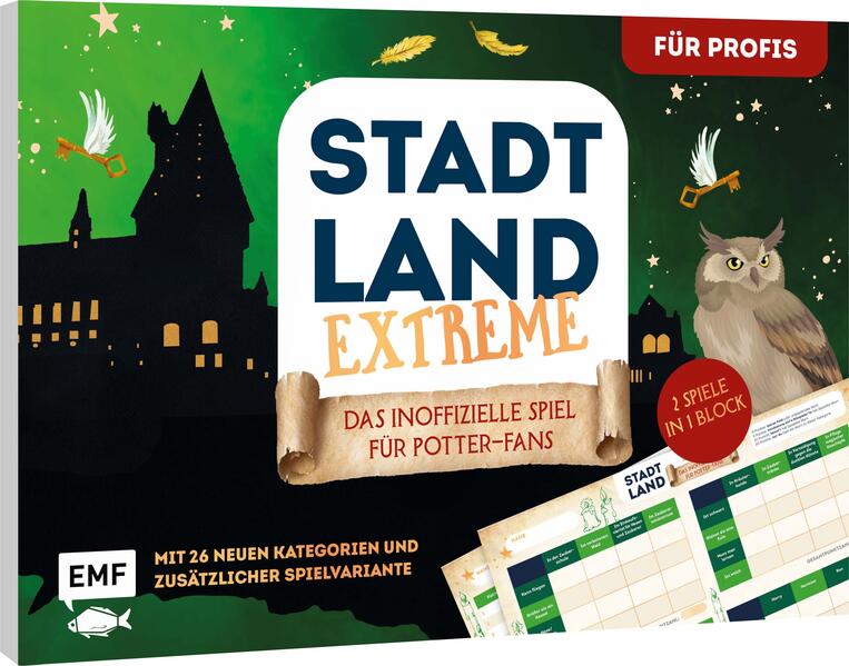 Stadt Land ... Das inoffizielle Spiel für Harry Potter-Fans - Extreme