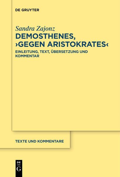 Demosthenes Gegen Aristokrates