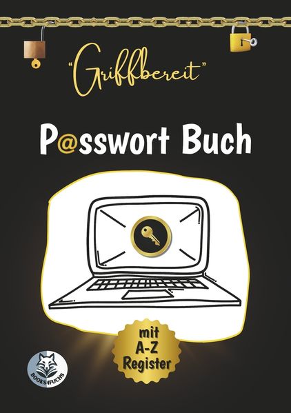 'Griffbereit' - PASSWORT BUCH mit A-Z Register