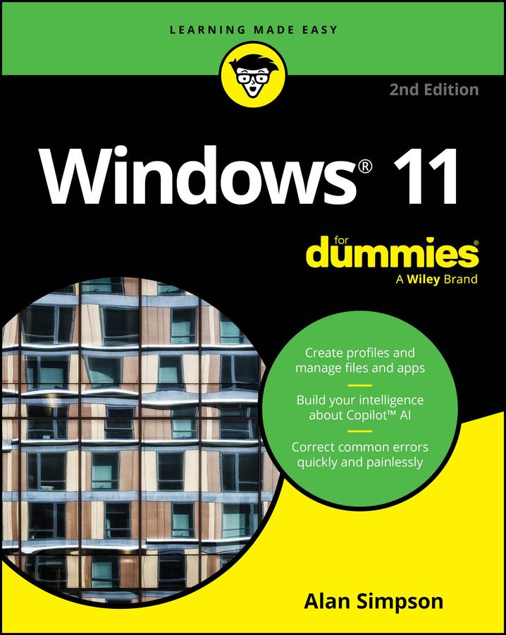 Wiley John + Sons Windows 11 For Dummies