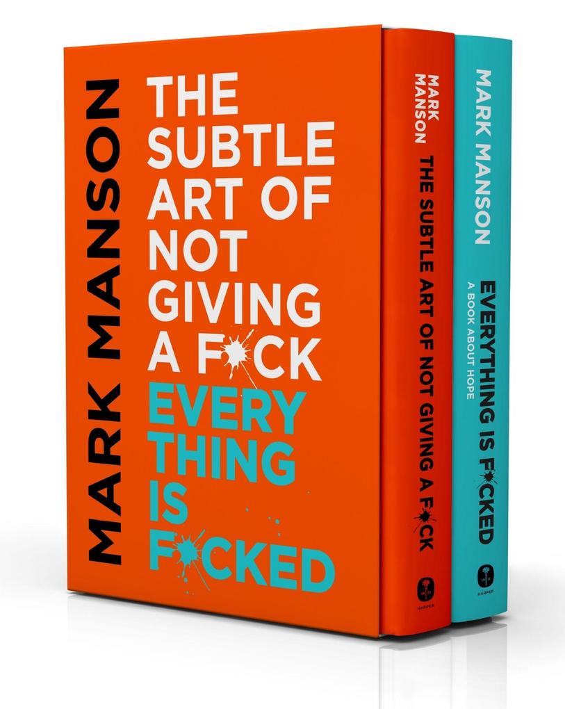 Harper Collins Publ. Usa The Subtle Art Of Not Giving A F*ck / Everything Is F*cked Box Set