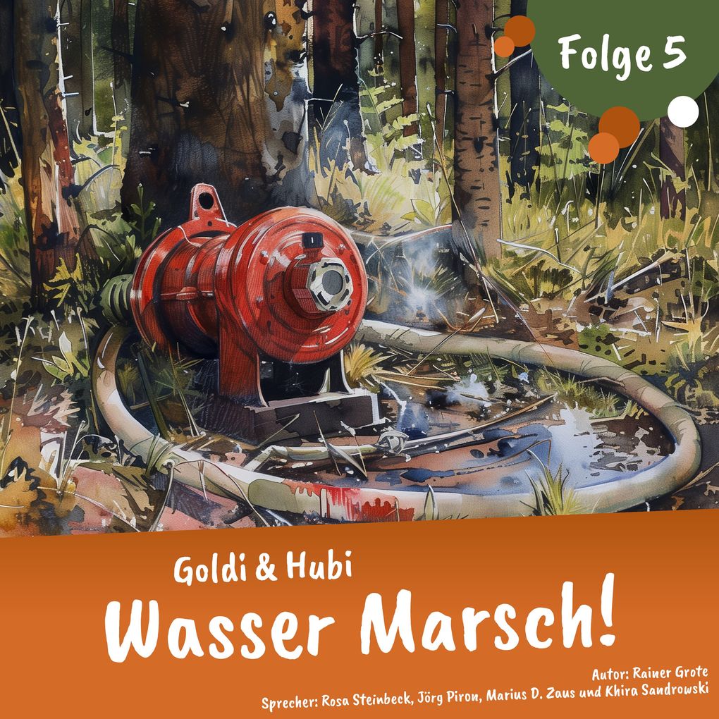 Einschlafgeschichten für Kinder ab 3 Jahren | Goldi & Hubi Wasser Marsch! (Staffel 2 Folge 5)