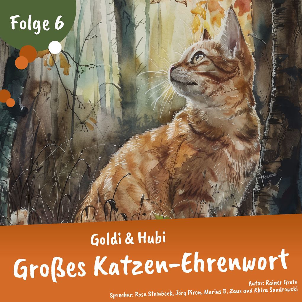 Einschlafgeschichten für Kinder ab 3 Jahren | Goldi & Hubi Großes Katzenehrenwort (Staffel 2 Folge 6)