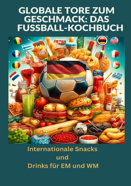 Globale Tore zum Geschmack: Das Fußball-Kochbuch: Fußballfest der Aromen: Internationale Snacks & Getränke für EM und WM Ein kulinarisches Reisebuch