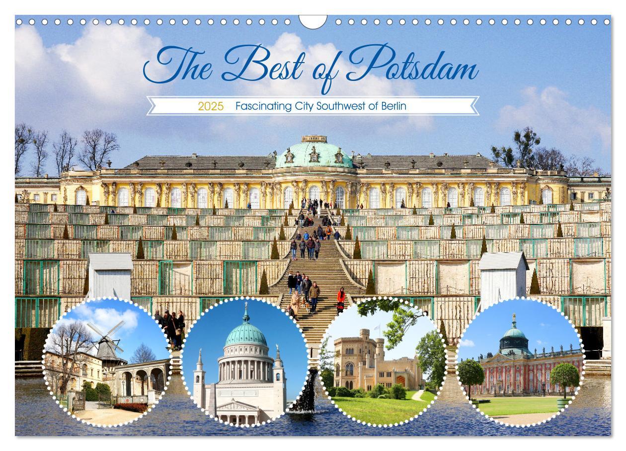 The Best of Potsdam (Wall Calendar 2025 DIN A3 landscape) CALVENDO 12 Month Wall Calendar