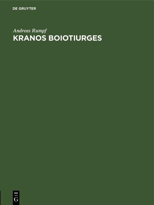 Kranos boiotiurges