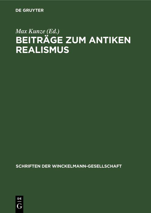Beiträge zum antiken Realismus