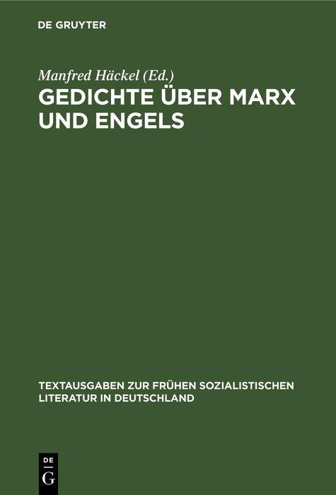 Gedichte über Marx und Engels
