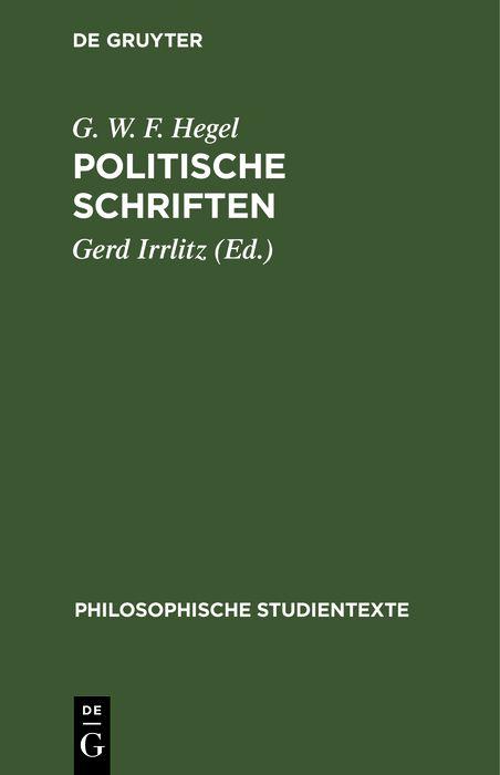 Politische Schriften