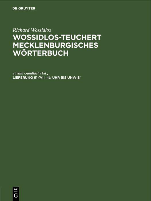 Uhr bis unwis'