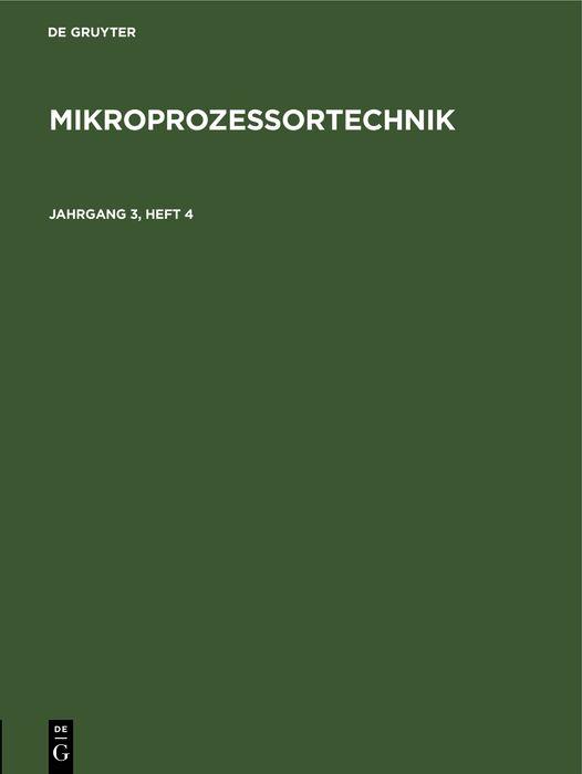 MP. Jahrgang 3 Heft 4