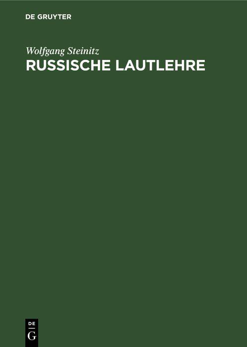 Russische Lautlehre