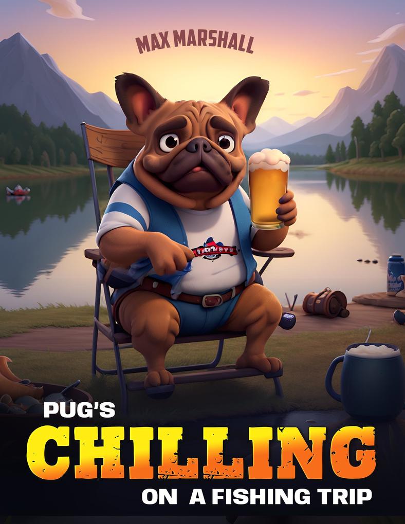 Pug‘s Chilling on a Fishing Trip