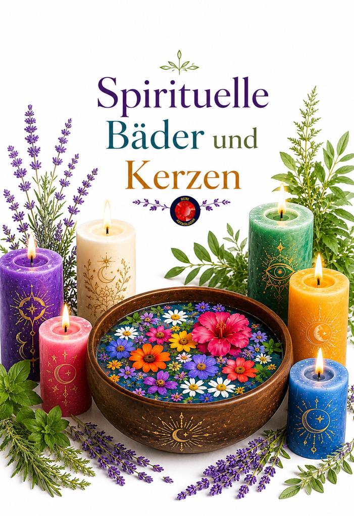 Spirituelle Bäder und Kerzen