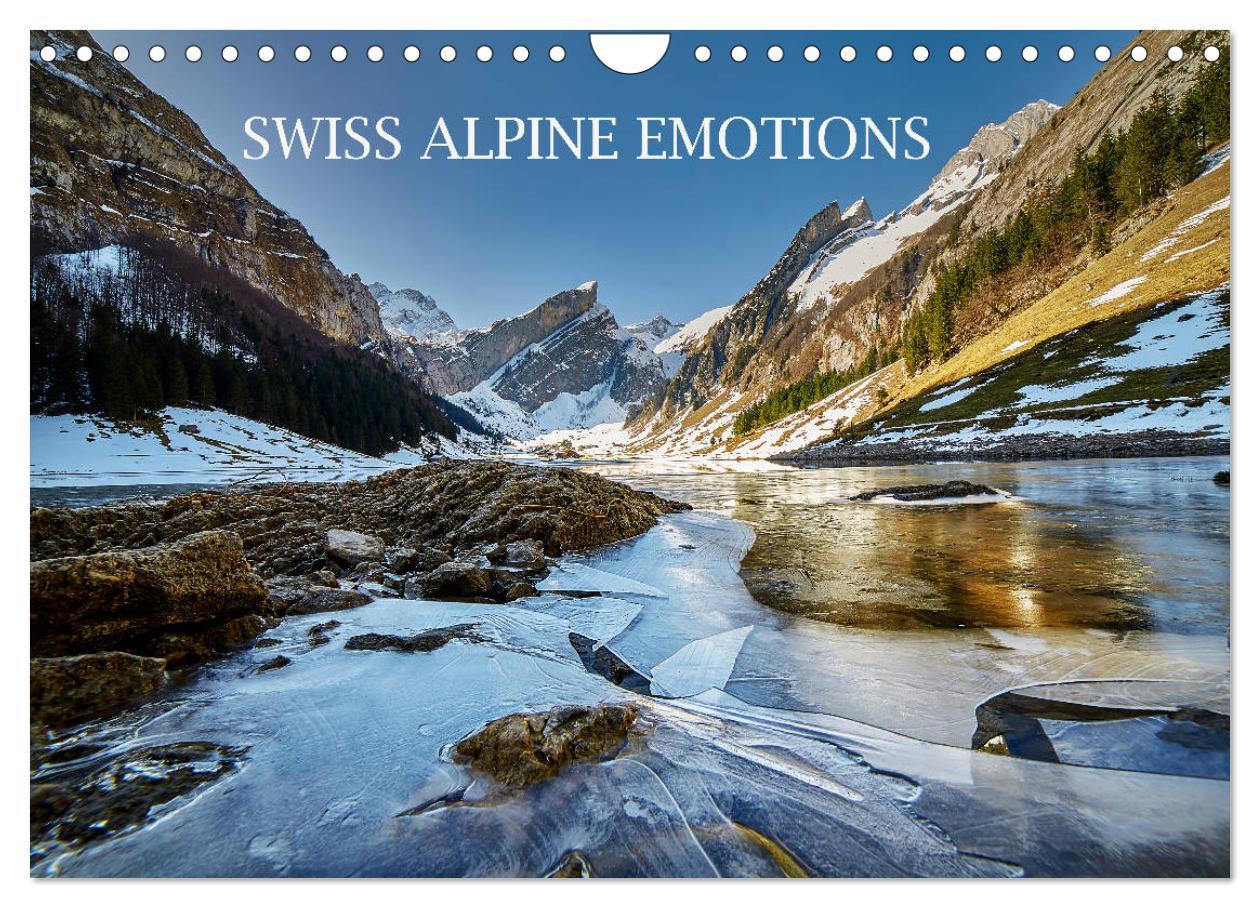 SWISS APLINE EMOTIONS (Wall Calendar 2025 DIN A4 landscape) CALVENDO 12 Month Wall Calendar