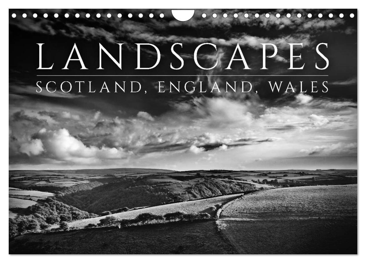Landscapes - Scotland England Wales / UK-Version (Wall Calendar 2025 DIN A4 landscape) CALVENDO 12 Month Wall Calendar