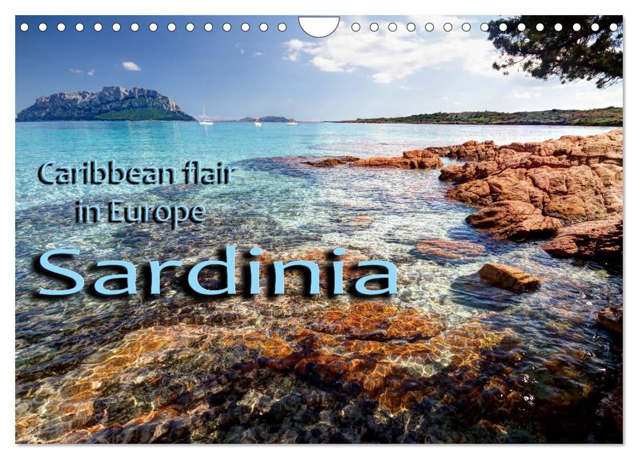 Sardinia / UK-Version (Wall Calendar 2025 DIN A4 landscape) CALVENDO 12 Month Wall Calendar
