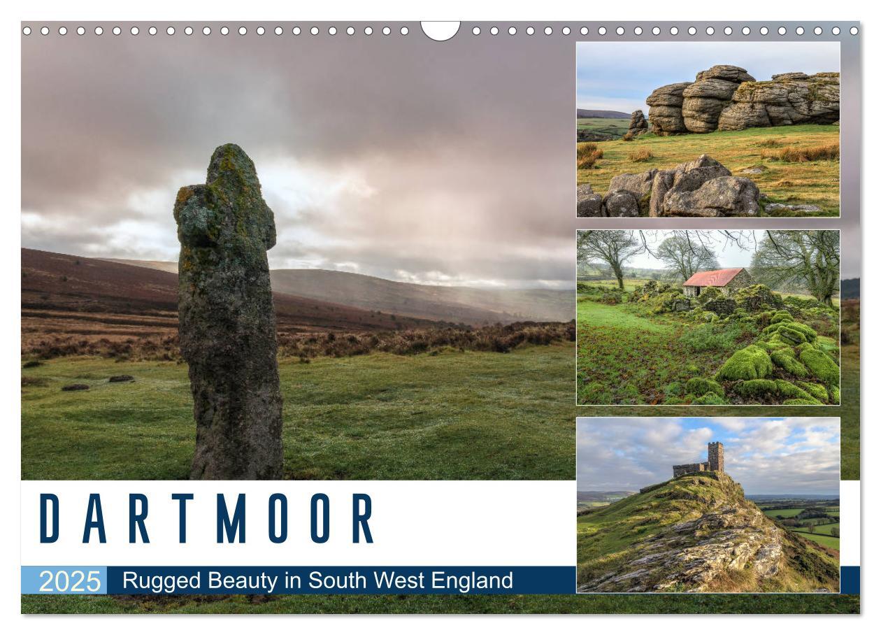 Dartmoor (Wall Calendar 2025 DIN A3 landscape) CALVENDO 12 Month Wall Calendar